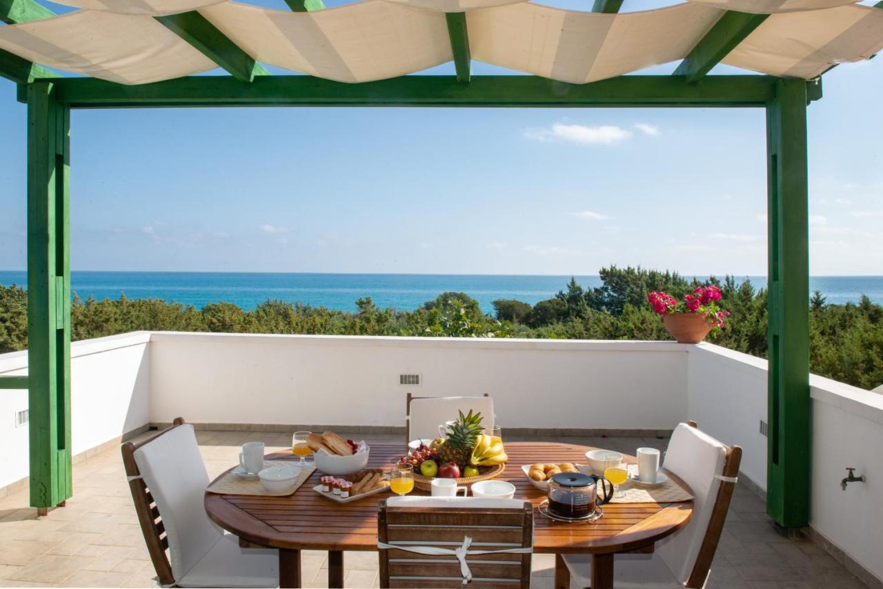 Beachfront Villa Rhodes Seashell غينادي المظهر الخارجي الصورة