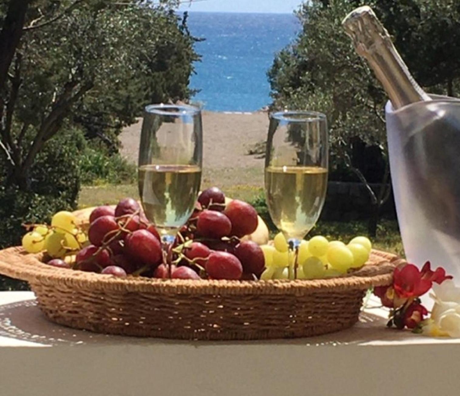 Beachfront Villa Rhodes Seashell غينادي المظهر الخارجي الصورة