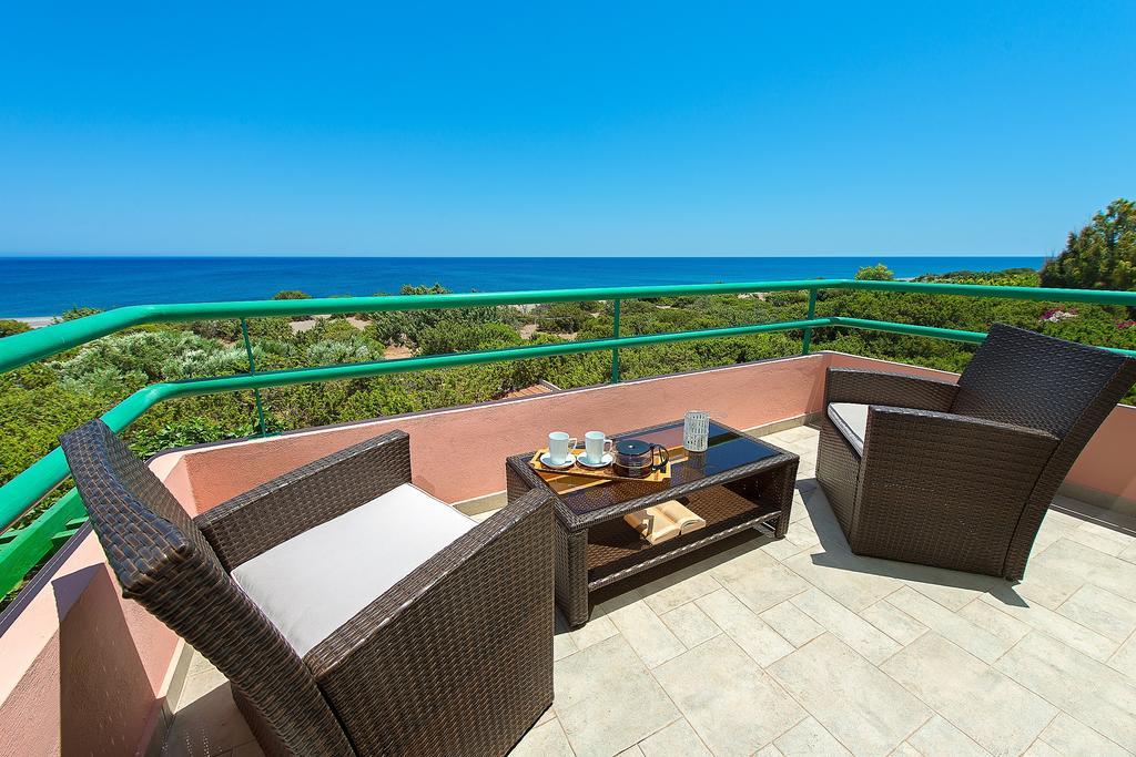 Beachfront Villa Rhodes Seashell غينادي المظهر الخارجي الصورة